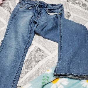 American Eagle Outfitters Women's Boot Cut Jeans in Blue